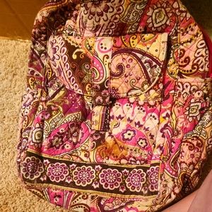 Pink backpack